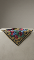 Bandana graphique Wild Berry brodé or